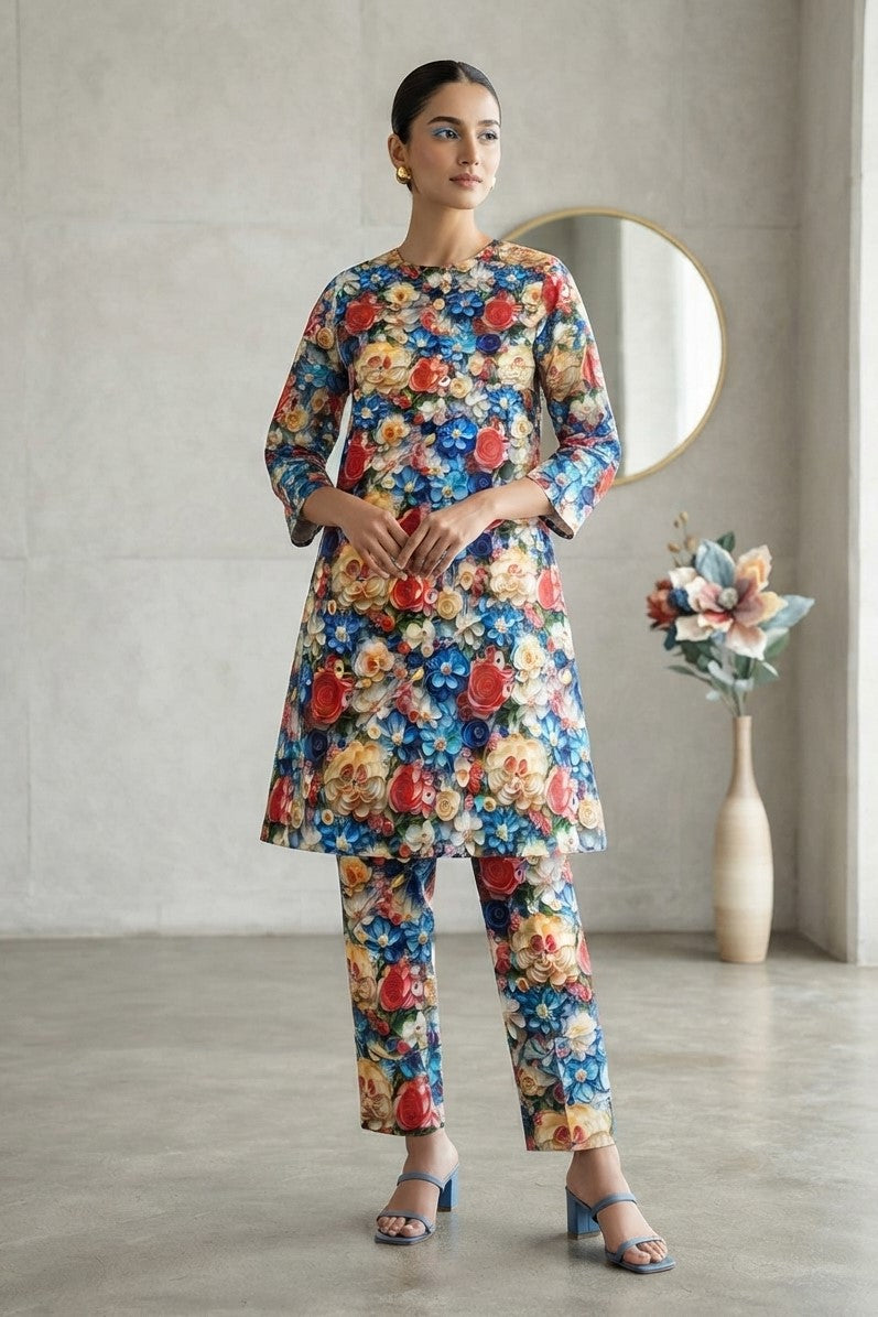 Mix Brand Cambric Unstitched ST 2pc