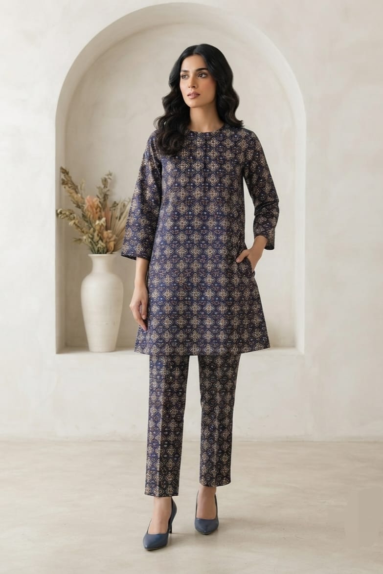 Mix Brand Unstitched Printed Khaddar Allover ST 2pc