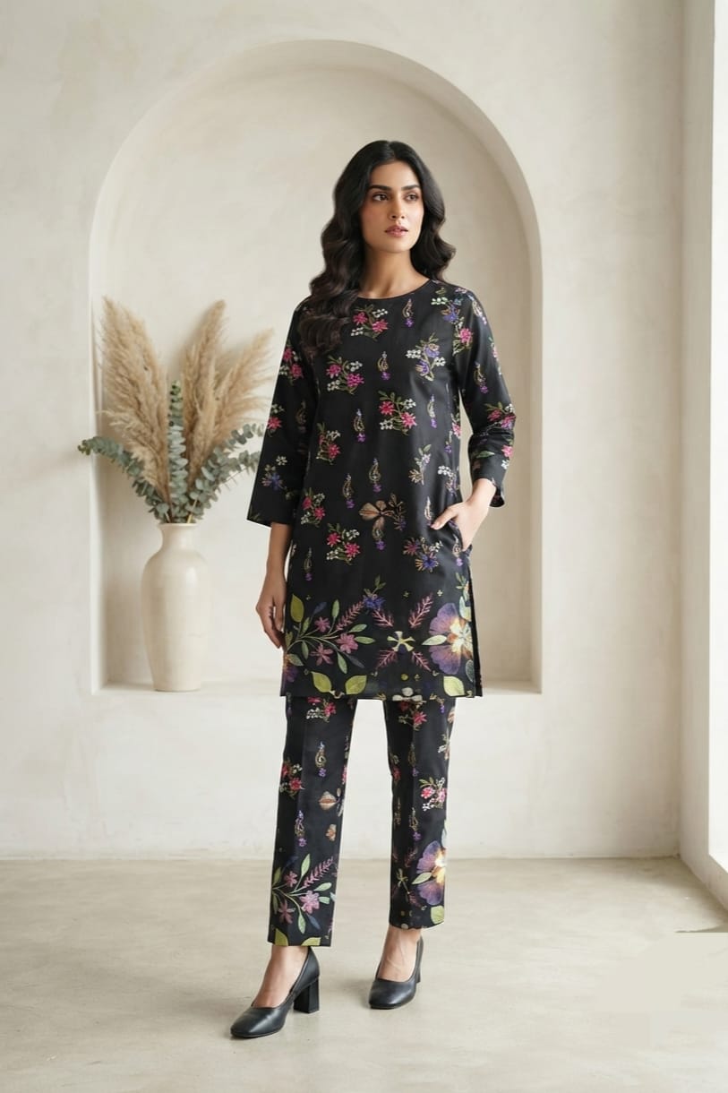 Mix Brand Unstitched Printed Khaddar Allover ST 2pc