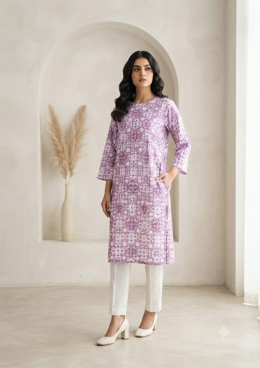Mix Brand Unstitched Printed Cotton ST 2pc