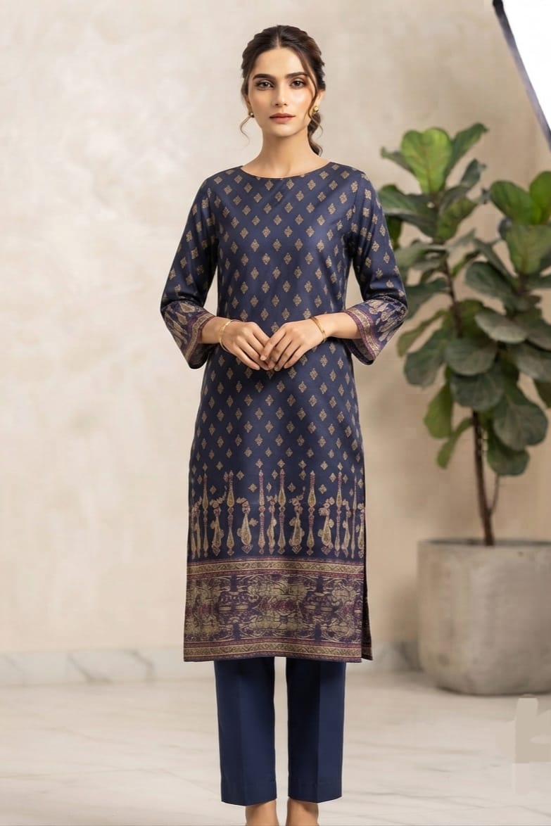 Mix Brand Unstitched Printed Khaddar ST 2pc