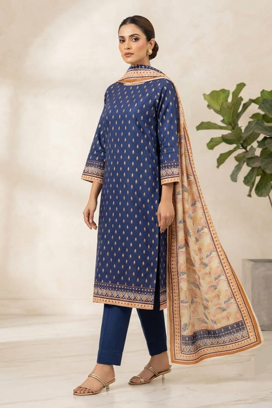 Saya Unstitched Printed Khaddar 3pc