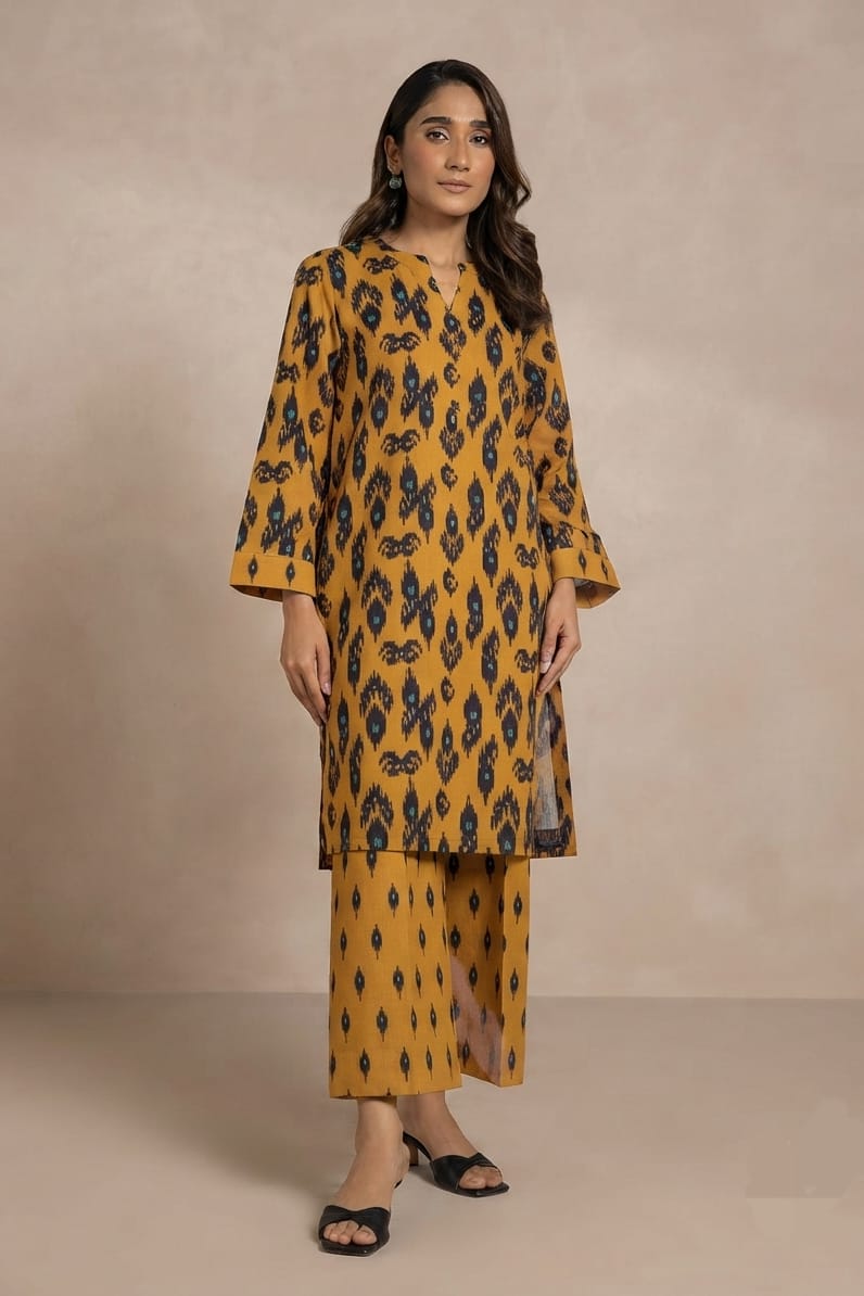 Al Karam Unstitched Printed Khaddar ST 2pc