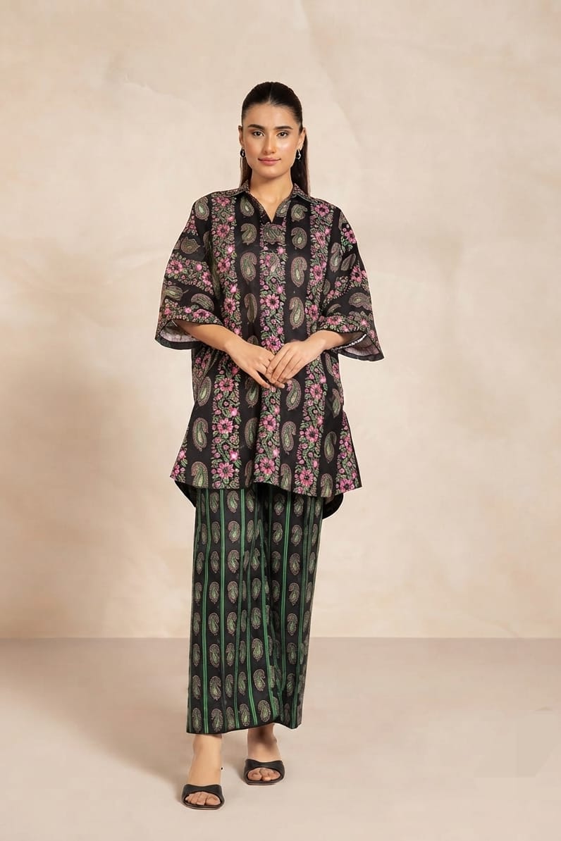 Al Karam Unstitched Printed Khaddar ST 2pc
