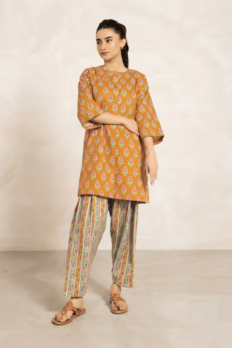 Al Karam Unstitched Printed Khaddar ST 2pc