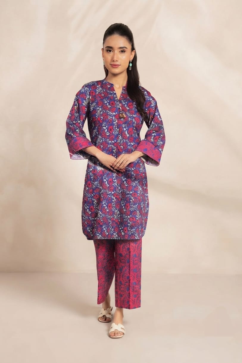 Al Karam Unstitched Printed Khaddar ST 2pc
