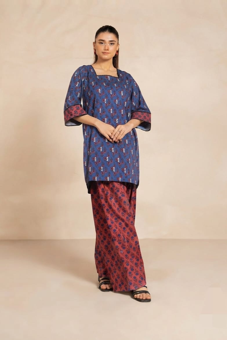 Al Karam Unstitched Printed Khaddar ST 2pc