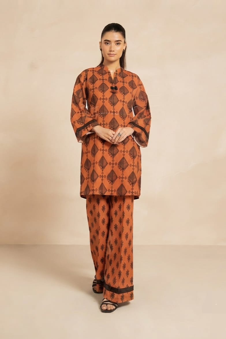 Al Karam Unstitched Printed Khaddar ST 2pc