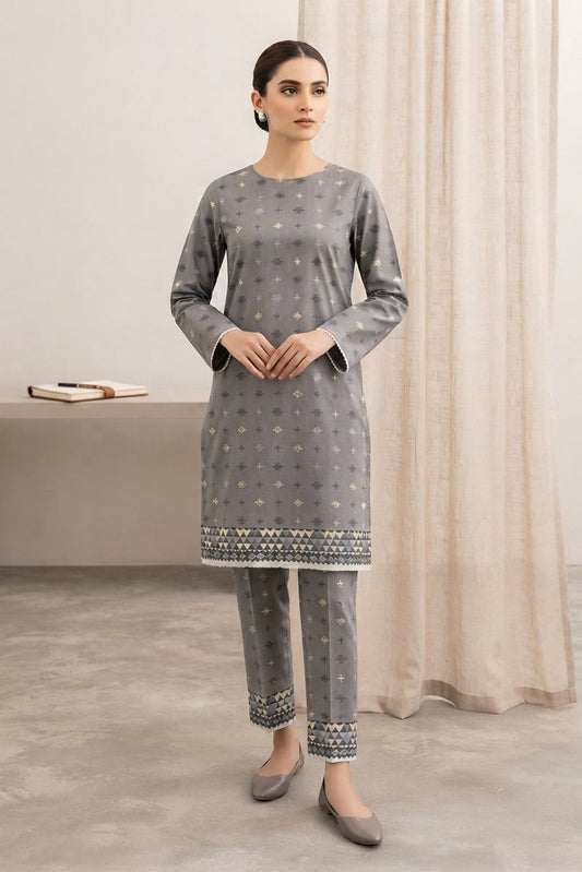 Sapphire Unstitched Printed Khaddar ST 2pc