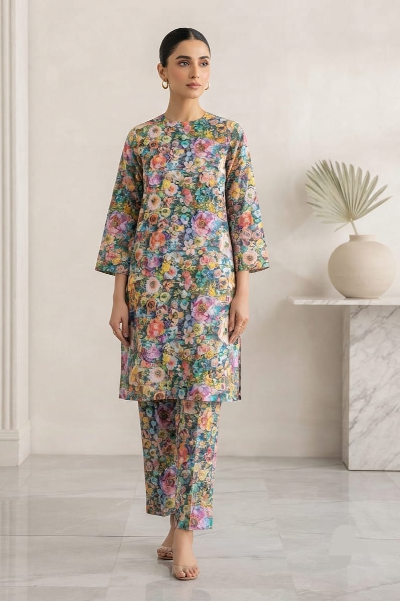 Mix Brand Cambric Unstitched ST 2pc