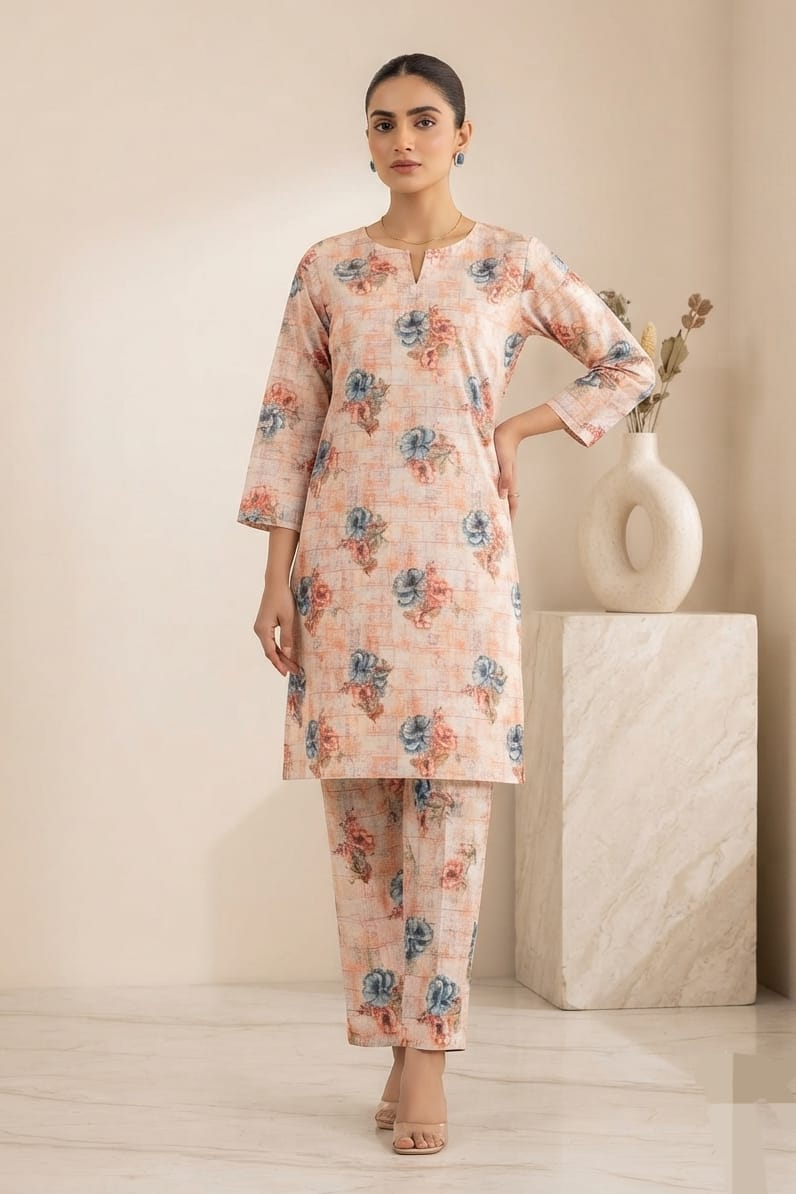 Mix Brand Cambric Unstitched ST 2pc