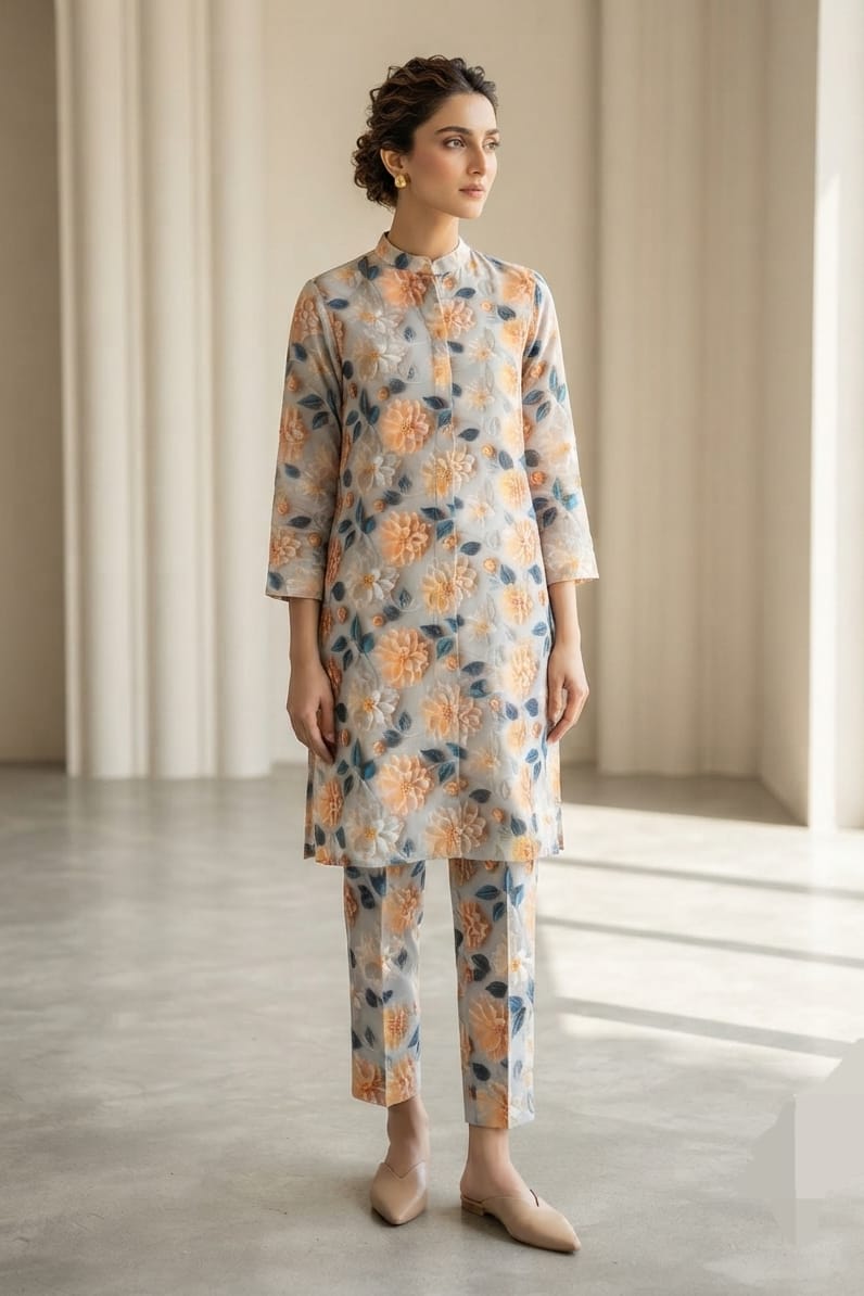 Mix Brand Cambric Unstitched ST 2pc