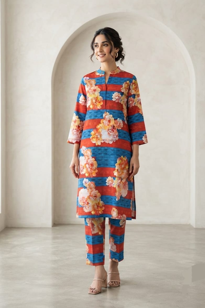 Mix Brand Cambric Unstitched ST 2pc