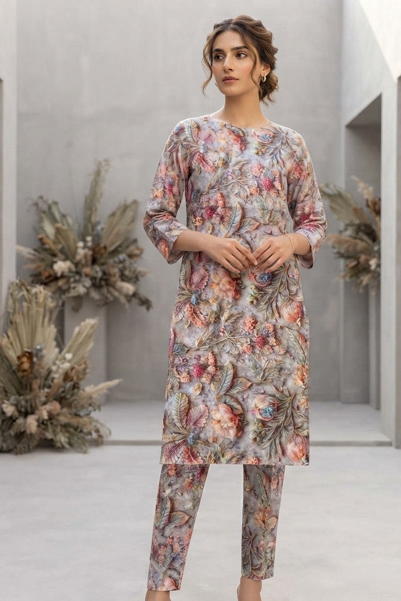 Mix Brand Cambric Unstitched ST 2pc
