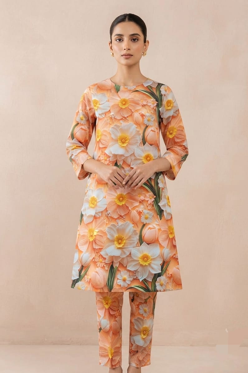 Mix Brand Cambric Unstitched ST 2pc
