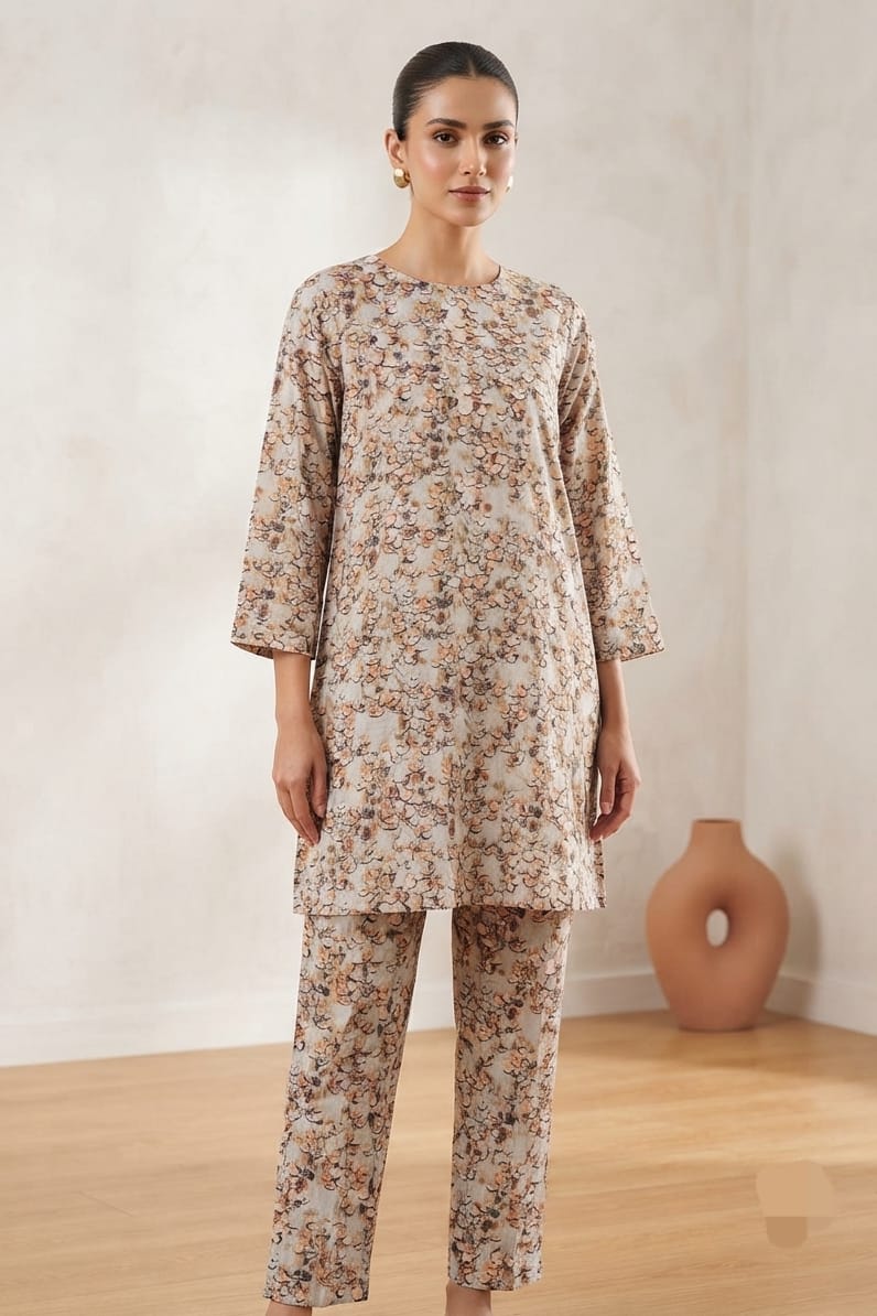 Mix Brand Cambric Unstitched ST 2pc