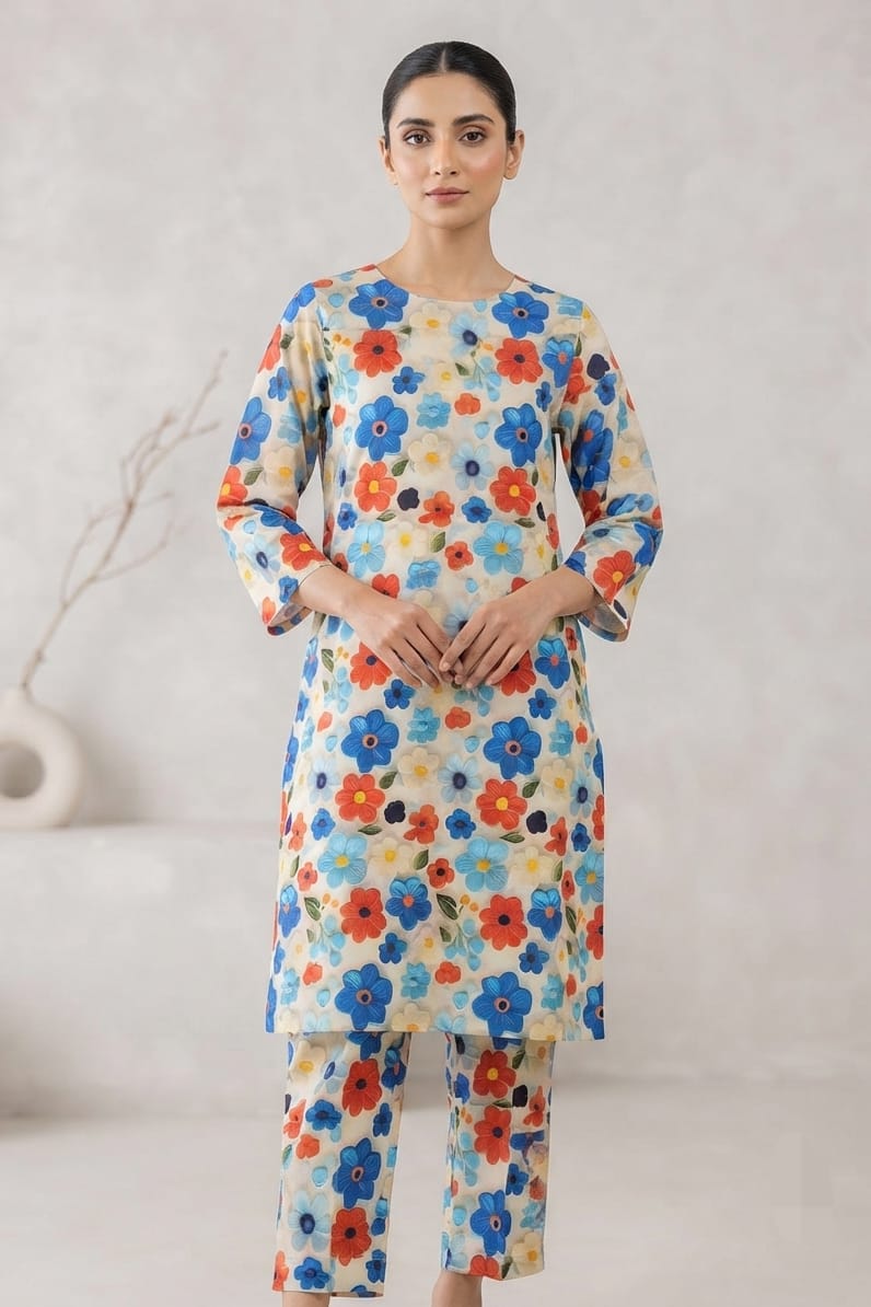 Mix Brand Cambric Unstitched ST 2pc
