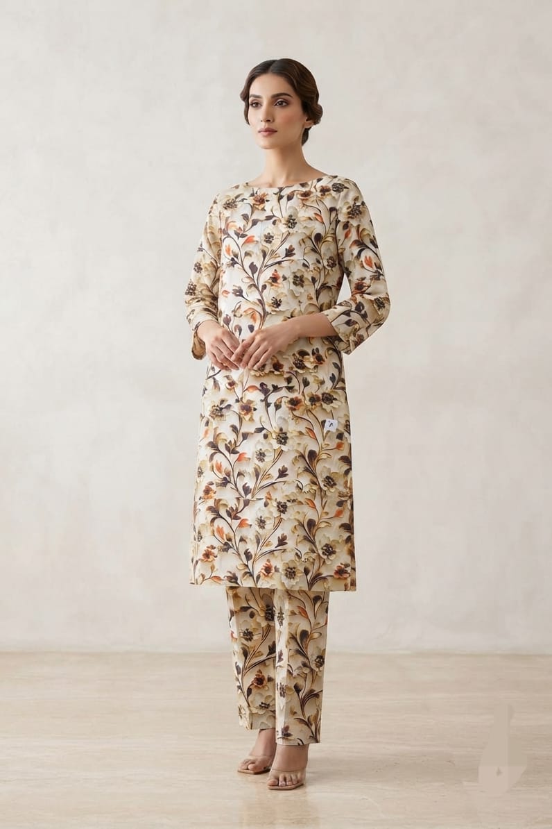 Mix Brand Cambric Unstitched ST 2pc