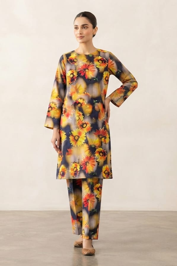 Mix Brand Cambric Unstitched ST 2pc