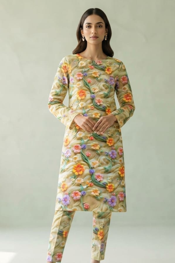 Mix Brand Cambric Unstitched ST 2pc