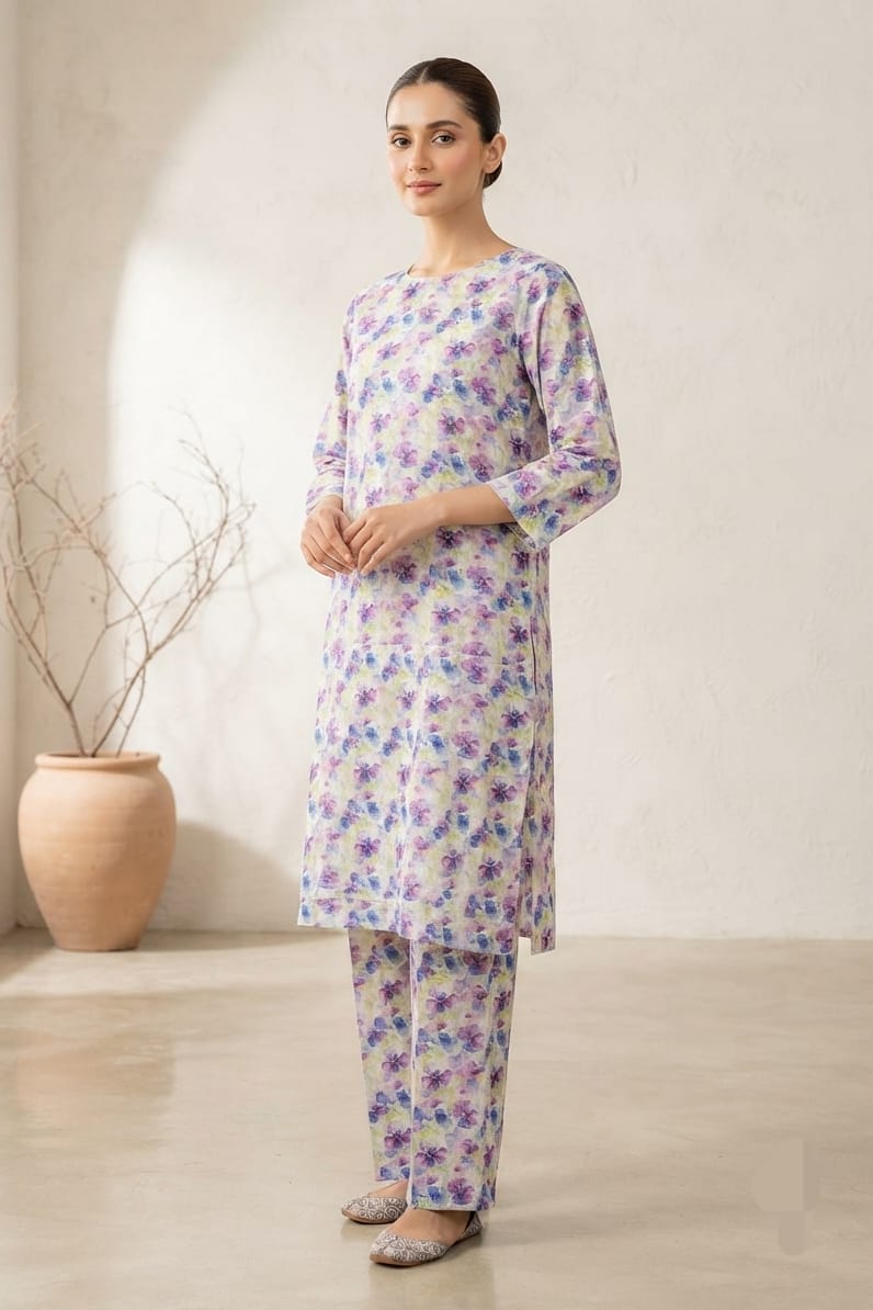 Mix Brand Cambric Unstitched ST 2pc