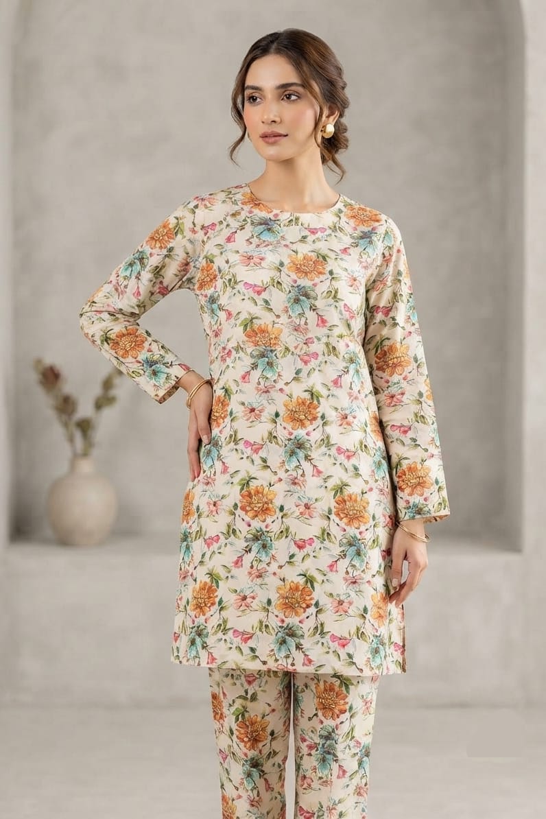 Mix Brand Cambric Unstitched ST 2pc