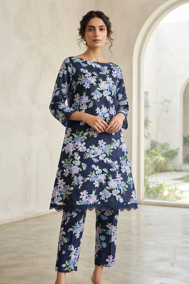 Mix Brand Cambric Unstitched ST 2pc