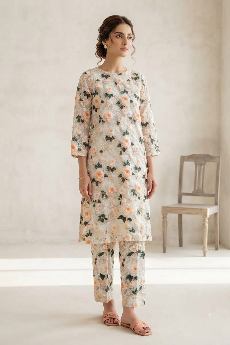 Mix Brand Cambric Unstitched ST 2pc