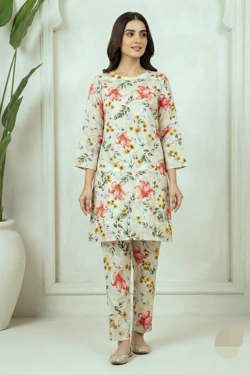 Mix Brand Cambric Unstitched ST 2pc
