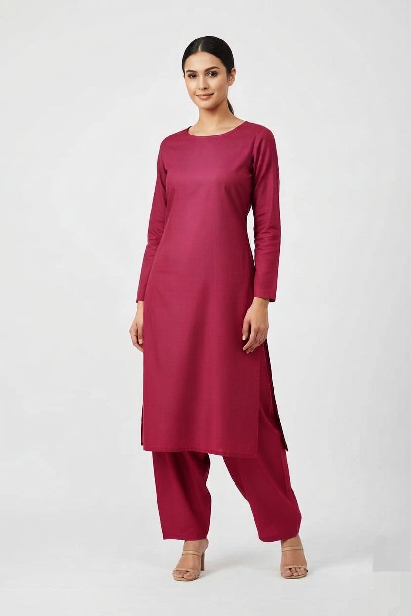 Sapphire Unstitched Plaino Khaddar ST 2pc
