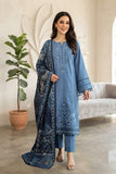 Zesh Unstitched Embroidered Khaddar 3pc