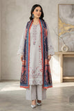 Zesh Unstitched Embroidered Khaddar 3pc