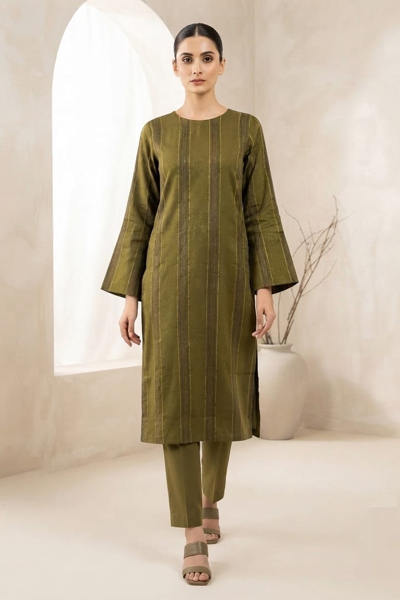 Tawakkal Stitched Plain Self ST 2pc