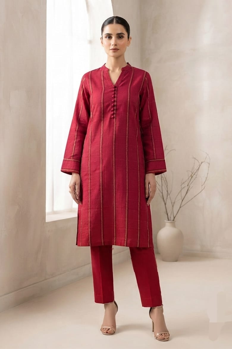 Tawakkal Stitched Plain Self ST 2pc