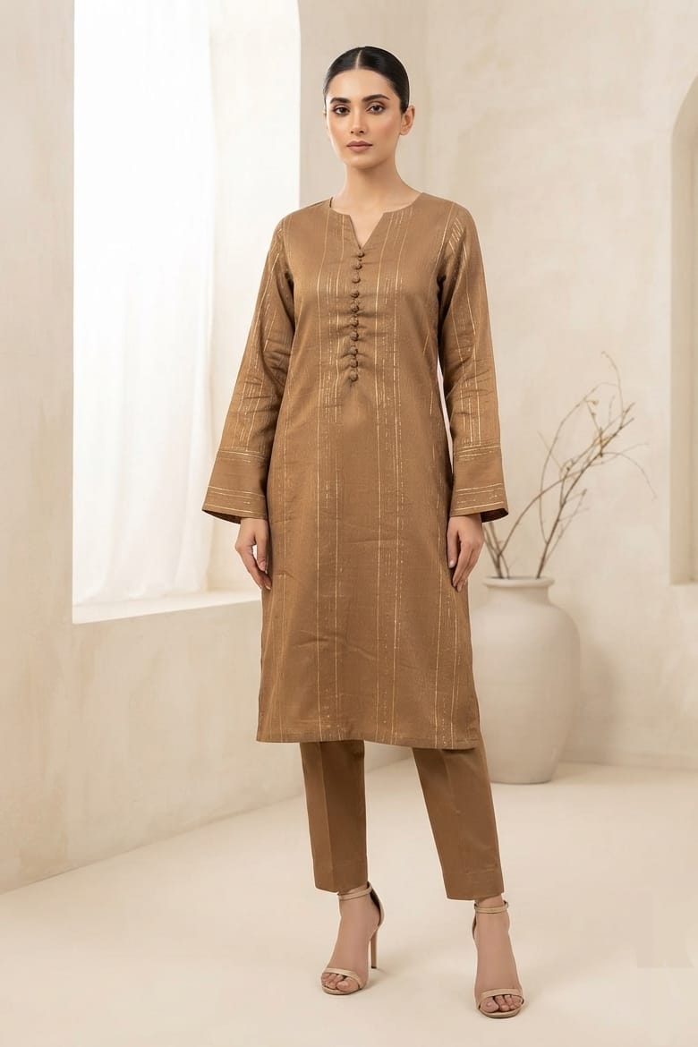Tawakkal Stitched Plain Self ST 2pc