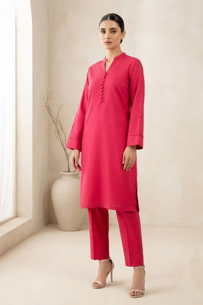 Tawakkal Stitched Plain Self ST 2pc