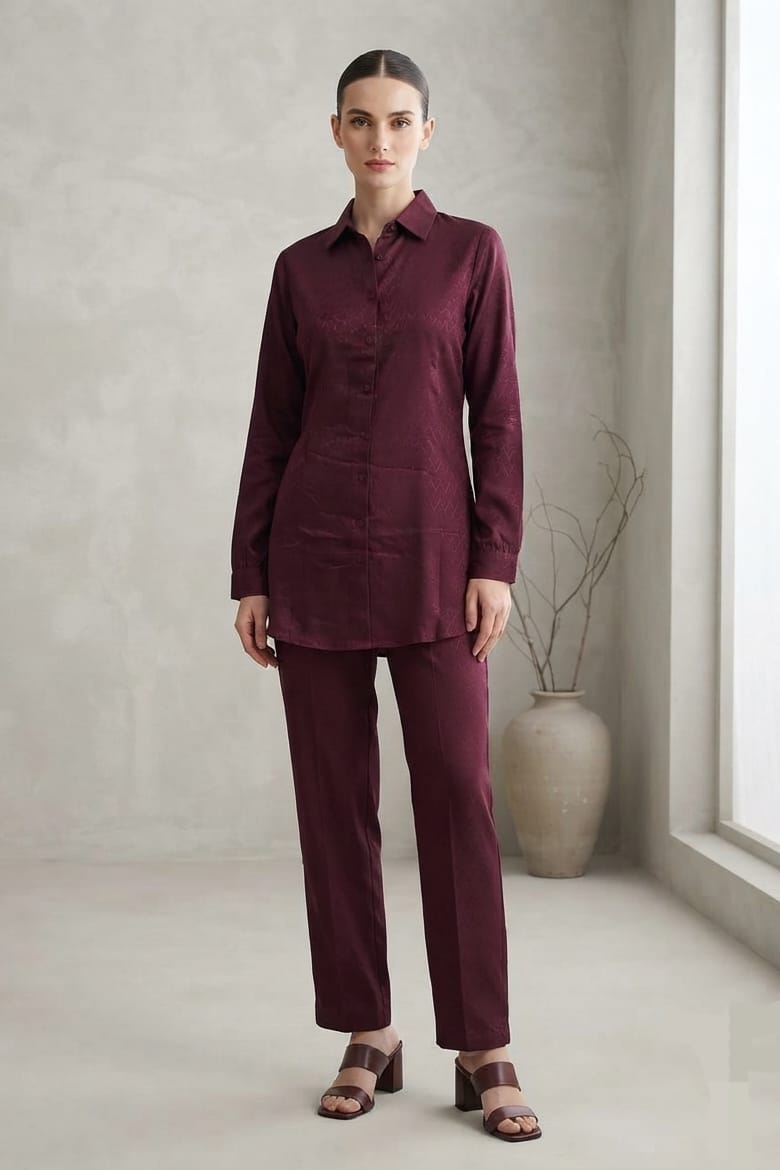 Tawakkal Stitched Plain Self ST 2pc