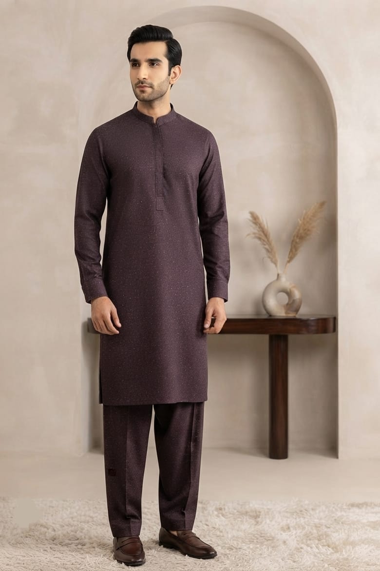 Zellbury Men's Unstitched Wool
