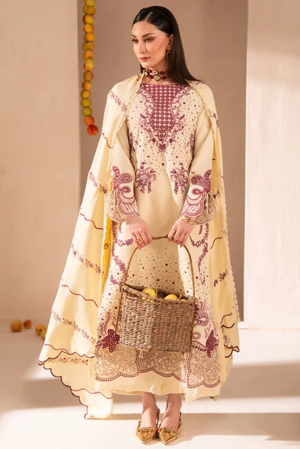 Parishay Veranda Embroidered Luxury Karandi 3pc
