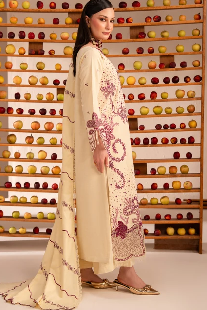 Parishay Veranda Embroidered Luxury Karandi 3pc