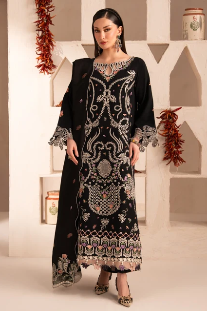 Parishay Veranda Embroidered Luxury Karandi 3pc