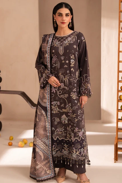 Parishay Veranda Embroidered Luxury Karandi 3pc