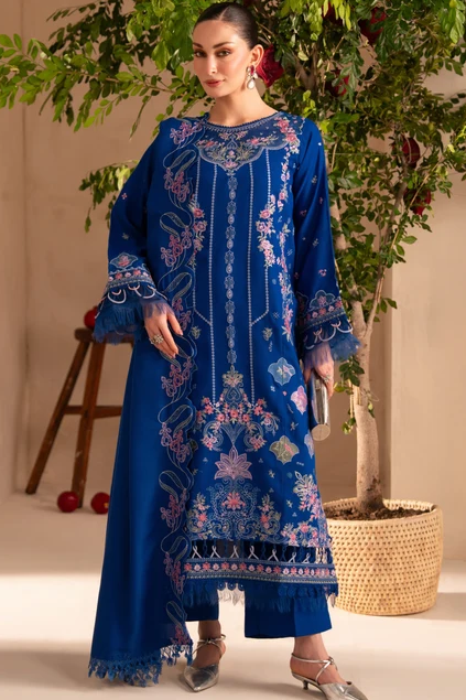 Parishay Veranda Embroidered Luxury Karandi 3pc