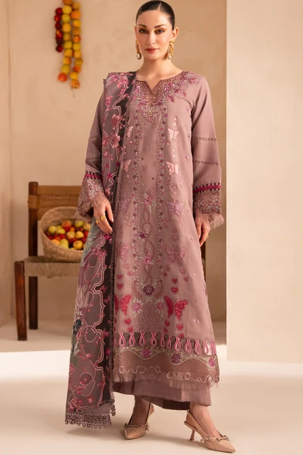 Parishay Veranda Embroidered Luxury Karandi 3pc