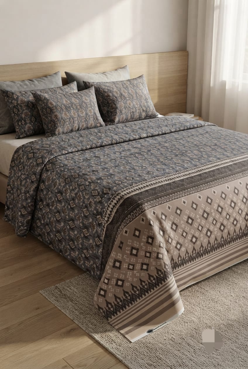 Popular Printed Cotton Bed Sheet