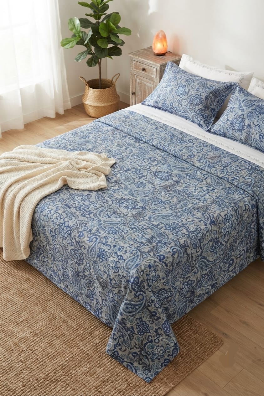 Popular Printed Cotton Bed Sheet