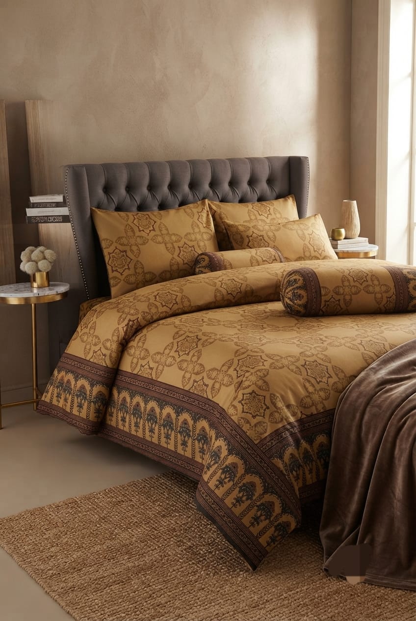 Popular Printed Cotton Bed Sheet