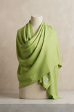 Sapphire Plain Wool Shawl