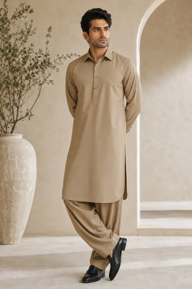 Stenciller Paradise Suiting Men's Unstitched Wash & Wear