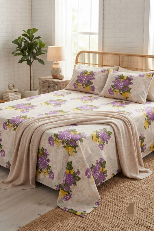 Popular Printed Cotton Bed Sheet